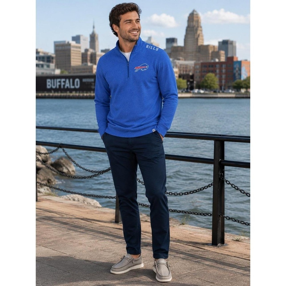 47 Brand Buffalo Bills Blue Pull Over (Small)